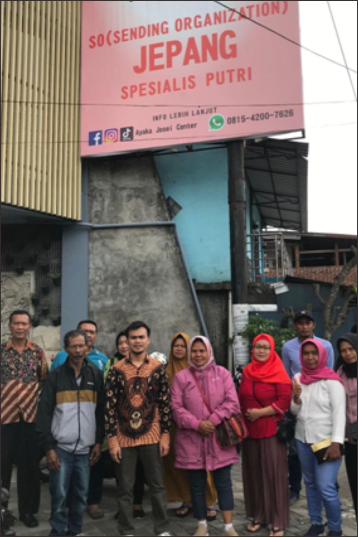 Paparan program magang ke Jepang terhadap wali murid